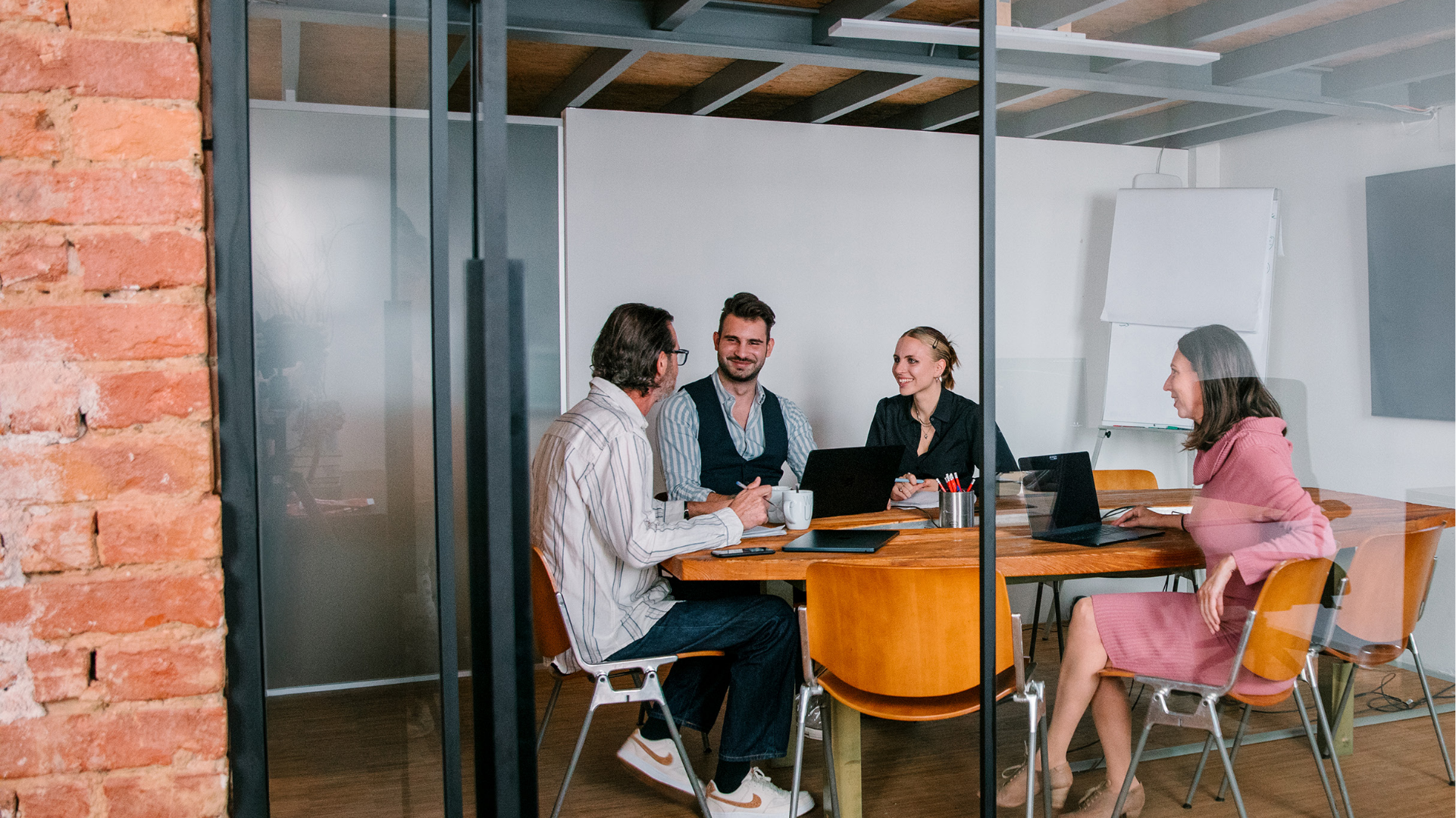 Kreatives Teammeeting bei M+K Wien